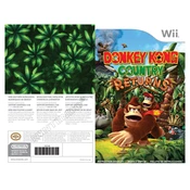 Nintendo Donkey Kong Country Returns manual cover