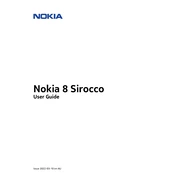 Nokia 8 Sirocco manual cover