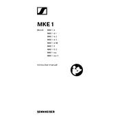 Sennheiser MKE 1-4 manual cover