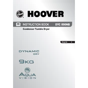 Hoover DYC 890NB-80 manual cover