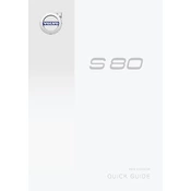 Volvo S80 2016 manual cover