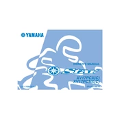 Yamaha XV17PCX C, XV17PCMX C Star 2008 manual cover