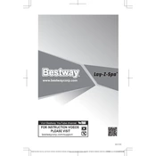 Lay-Z-Spa Bestway Airjet Cancun 2020 manual cover