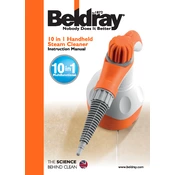 Beldray BEL0573 10 in 1 Handheld Steam Cleaner manual cover