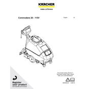 Karcher CMD20 1.008-605.0 manual cover