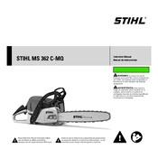 Stihl MS 362 C-MQ manual cover