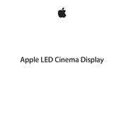 Apple LED Cinema Display manual cover