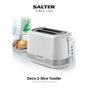 Salter EK3467WHT Deco 2-Slice Toaster manual cover