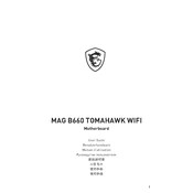 MSI MAG B660 Tomahawk WIFI manual cover