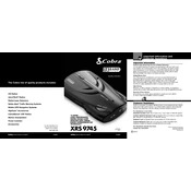 Cobra XRS 9745 manual cover