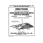 John Deere 1 Row, 2 Row