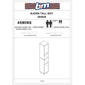 Bjorn B&M Tall Boy 364929 manual cover