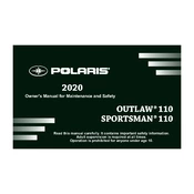 Polaris Oulaw 110 EFI manual cover