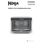 Ninja DT200UK manual cover