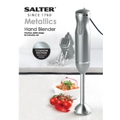 Salter EK3102TITANIUM Metallics manual cover