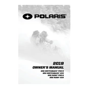 Polaris 850 Rush XCR, 850 Switchback manual cover