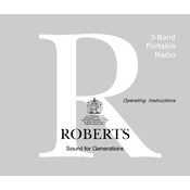 Roberts R757 Analogue 0 manual cover