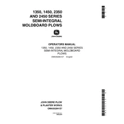 John Deere 1350, 1450, 2350, 2450