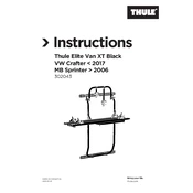 Thule Elite Van XT 302043 manual cover