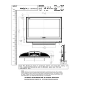 Sony KDL-26M3000 manual cover