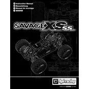 HPI Racing Savage XS SS 107817 Race Kit manual cover