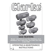 Clarke 6920160 Little Devil Gas Heater manual cover