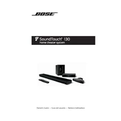 Bose SoundTouch 130 manual cover