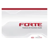 Kia Forte 2019 Sedan manual cover