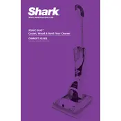 Shark SONIC DUO KD450WM Cleaner manual cover