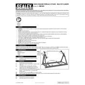 Sealey MES03 Stand manual cover