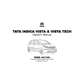 Tata Indica Vista Tech Car manual cover