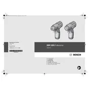 Bosch 0 601 9E0 002 Driver manual cover