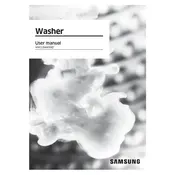 Samsung WW22N6850 Washing Machine manual cover