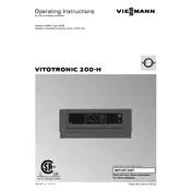 Viessmann Vitotronic 200-H HK1B Control Unit