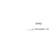 Jeep Wrangler JK 2018 SUV manual cover