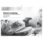 Samsung NZ36K7880 Cooktop manual cover