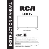 RCA RLED2845A-E TV manual cover