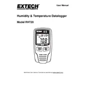 Flir Extech RHT20 Datalogger manual cover