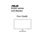 ASUS VX207DE Monitor manual cover