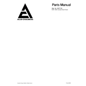 Allis-Chalmers 2097150 5030/9528 Tractor manual cover