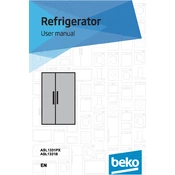 Beko ASL1331B manual cover