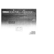 Yamaha CDX-530 Disc Player manual cover