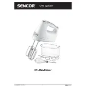 Sencor SHM 5206WH Mixer manual cover