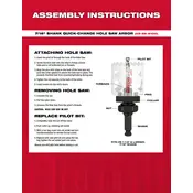 Milwaukee 49-56-9100 Saw manual cover