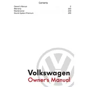 Volkswagen Golf 1992 Hatchback manual cover