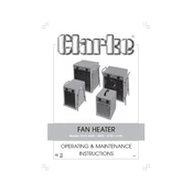 Clarke 6925160 Devil 4040 Fan Heater manual cover