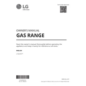 LG LTGL6937F LTGL6937F.BRSELGA Range manual cover