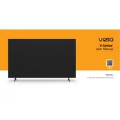 Vizio V706-J03 TV manual cover