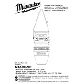 Milwaukee 2155-AC Light manual cover