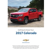 Chevrolet Colorado 2017 manual cover